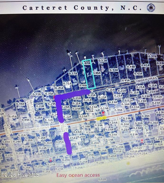 Image 40 of property listing at 1206 Timber Trail, Emerald Isle, NC 28594