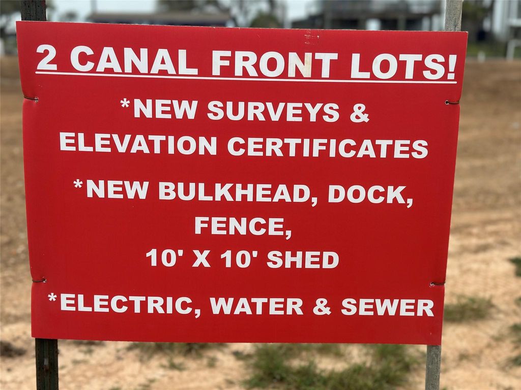 2410 & 2411 Gulfview Drive, Sargent, TX 77414