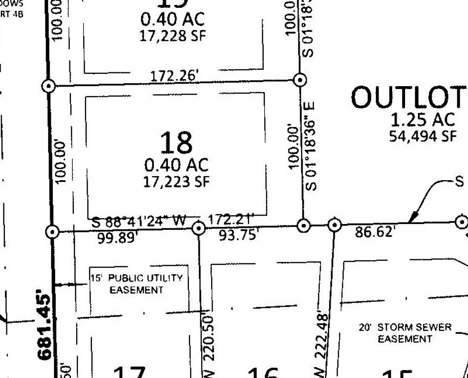 Lot 18 Meadows Subdivision Part 6, West Branch, IA 52358