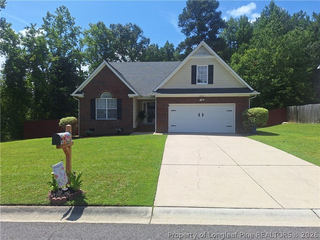8701 Grouse Run Lane, Fayetteville, NC 28314 — exterior