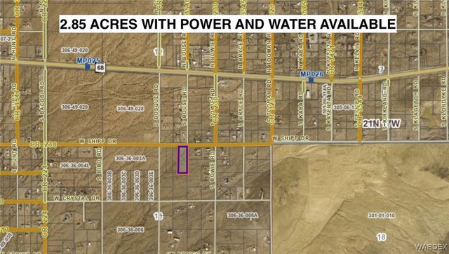 2.85 Ac Shipp Drive, Golden Valley, AZ 86413