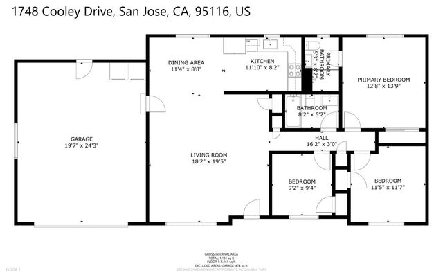 1748 Cooley, San Jose, CA 95116