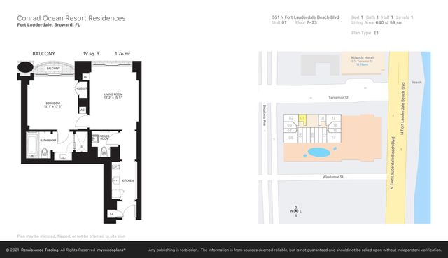 551 N FORT LAUDERDALE BEACH Boulevard R1801, Fort Lauderdale, FL 33304