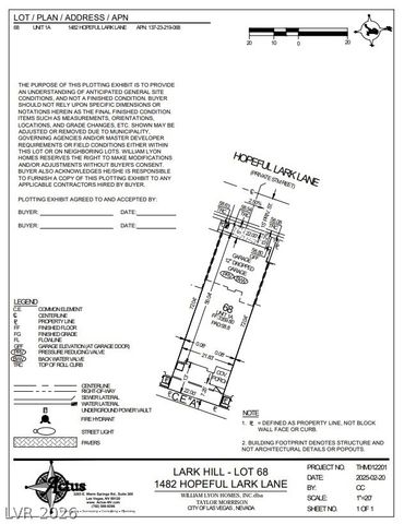 1482 Hopeful Lark Lane, Las Vegas, NV 89138