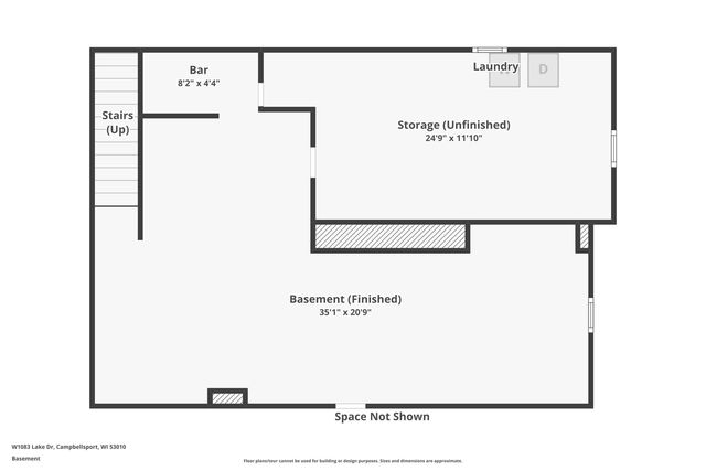 W1083 Lake DRIVE, Campbellsport, WI 53010