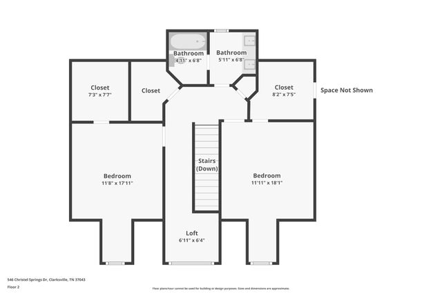 546 Christel Springs Dr, Clarksville, TN 37043