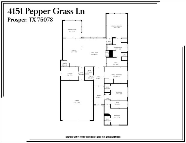4151 Pepper Grass Lane, Prosper, TX 75078