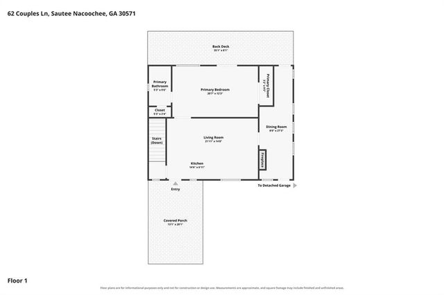62 Couples Lane, Sautee Nacoochee, GA 30571