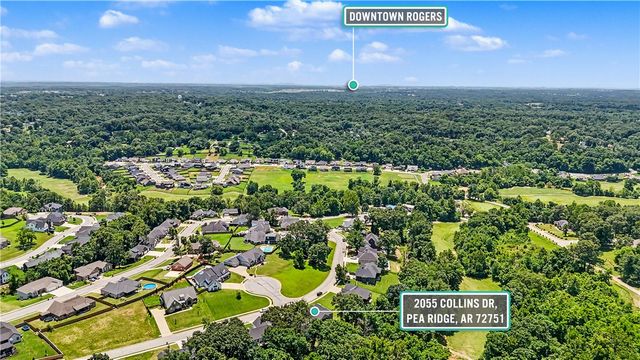 2055 Collins Drive, Pea Ridge, AR 72751