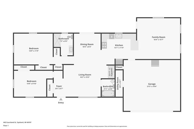 445 Courtland Street, Ypsilanti, MI 48197