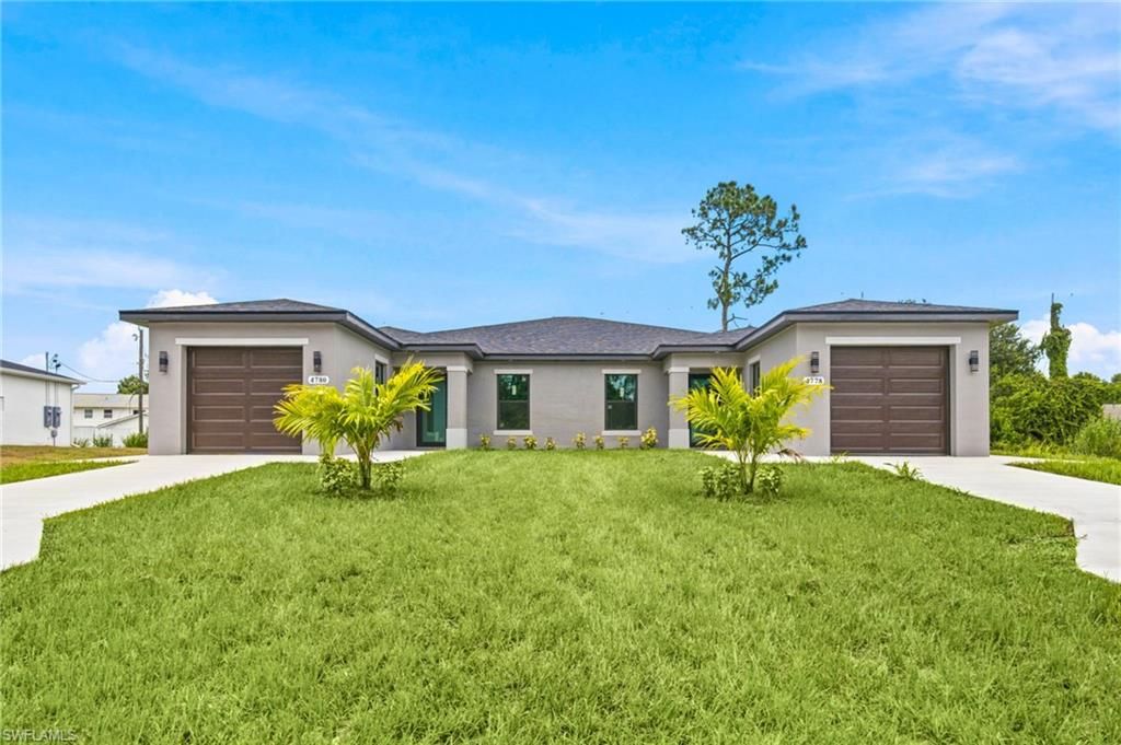 4824/4826 28th ST SW, LEHIGH ACRES, FL 33973 — exterior