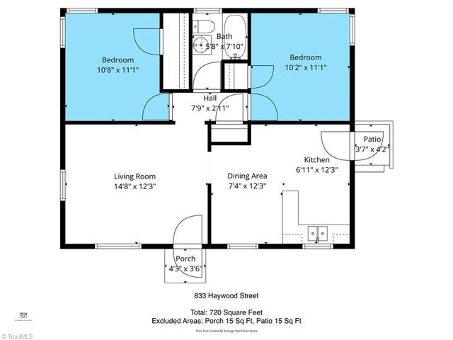 833 Haywood Street, Winston-salem, NC 27105
