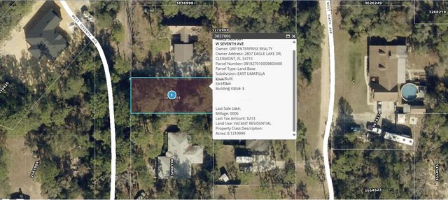 W SEVENTH AVENUE, Umatilla, FL 32784