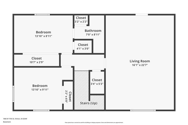 1002 W 17th Street, Vinton, IA 52349