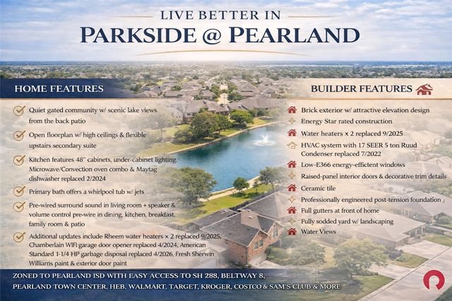 9615 Landon Lake Drive, Pearland, TX 77584