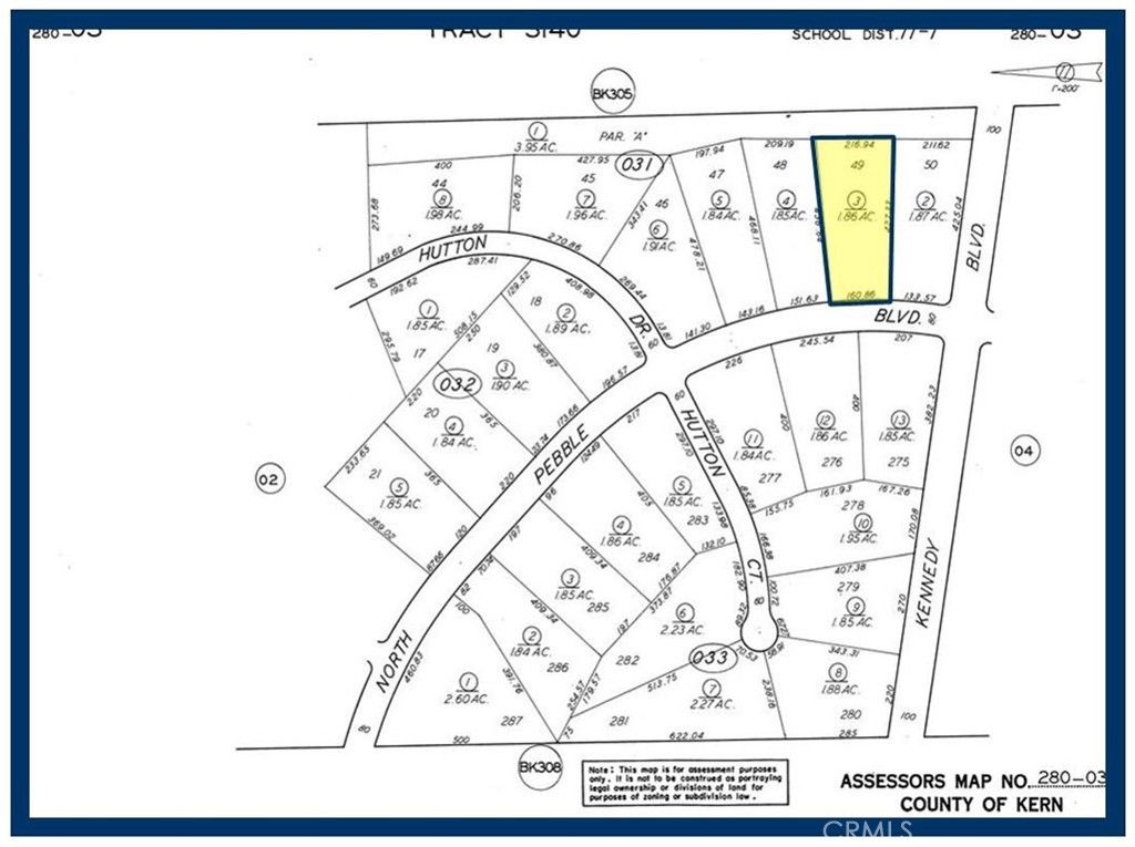 49 LOT Pebble Boulevard, California City, CA 93505