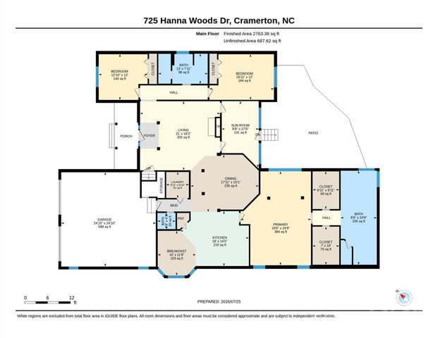 725 Hanna Woods Drive, Cramerton, NC 28032