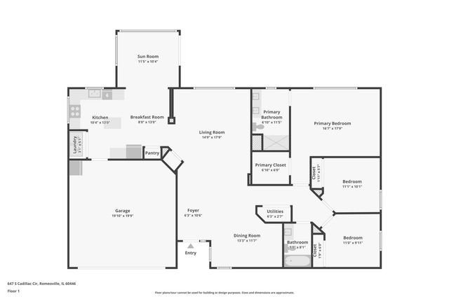 647 S Cadillac Circle, Romeoville, IL 60446