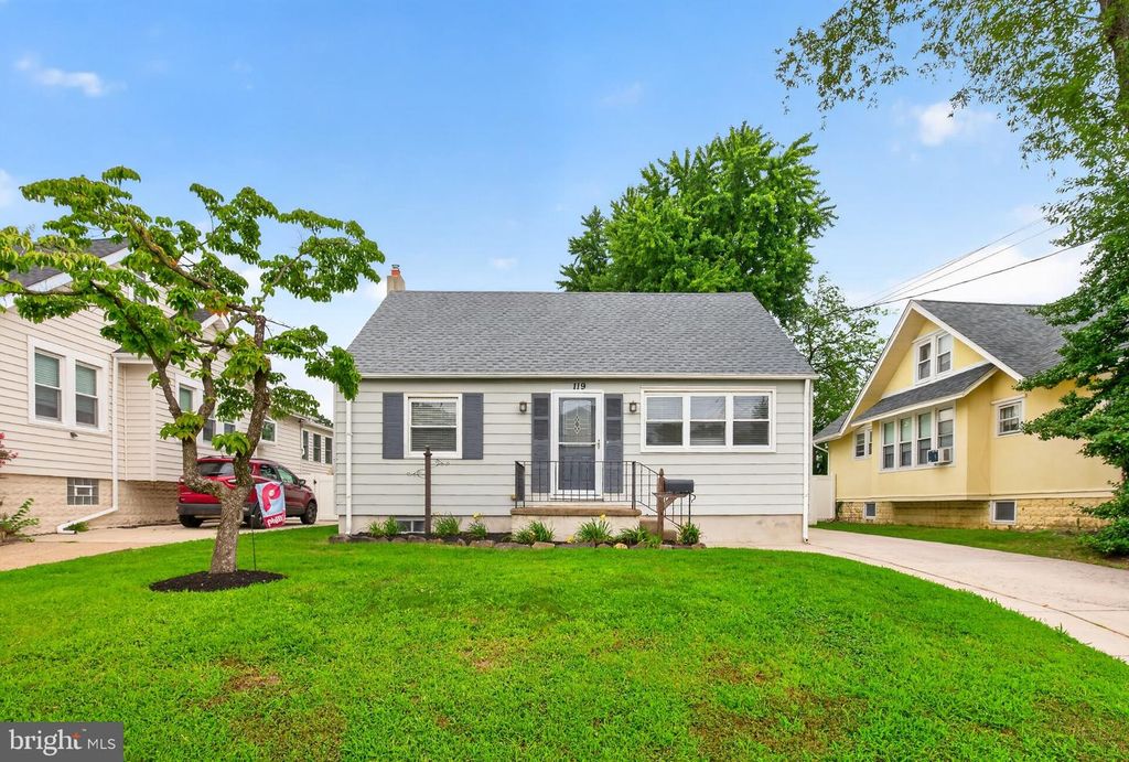 119 VIRGINIA AVE, HADDON TOWNSHIP, NJ 08108 — exterior