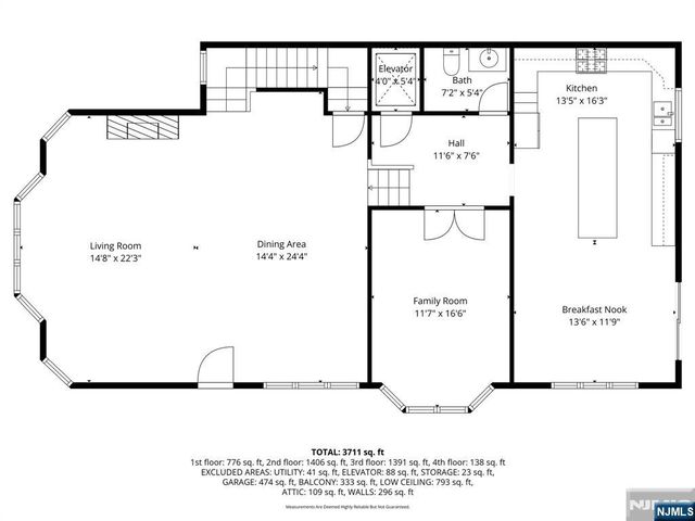 88B Myrtle Avenue, Edgewater, NJ 07020