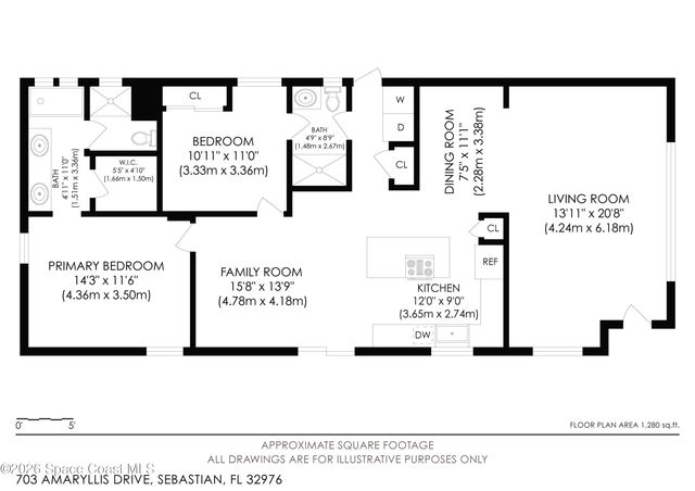703 Amaryllis Drive, Barefoot Bay, FL 32976