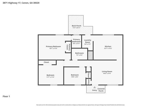 3871 Highway 17, Canon, GA 30520