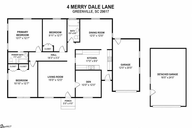 4 Merry Dale Lane, Greenville, SC 29617