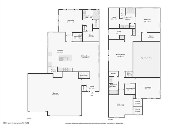1816 Halas ST, Manchaca, TX 78652