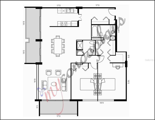 400 ISLAND WAY 701, Clearwater Beach, FL 33767