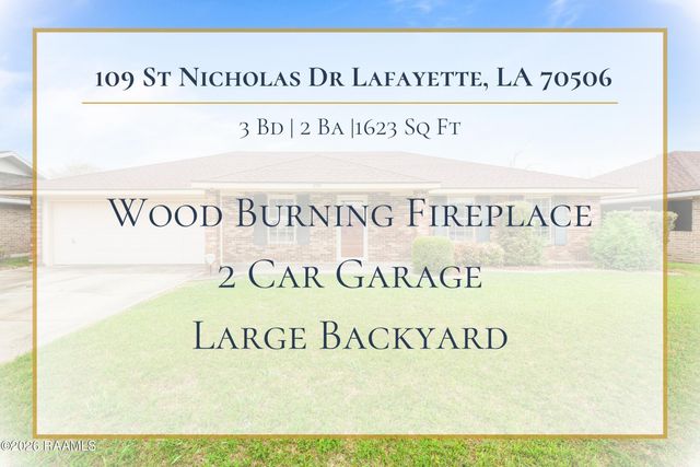 109 Saint Nicholas Drive, Lafayette, LA 70506