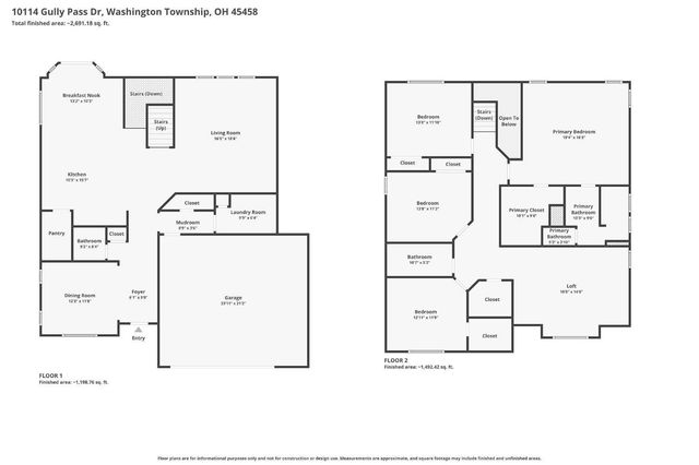10114 Gully Pass Drive, Washington Twp, OH 45458
