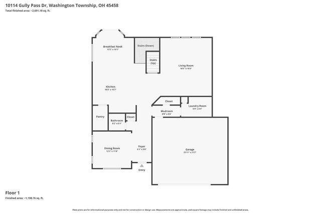 10114 Gully Pass Drive, Washington Twp, OH 45458