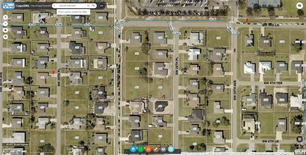 345 SW 29th AVE, CAPE CORAL, FL 33991 — exterior