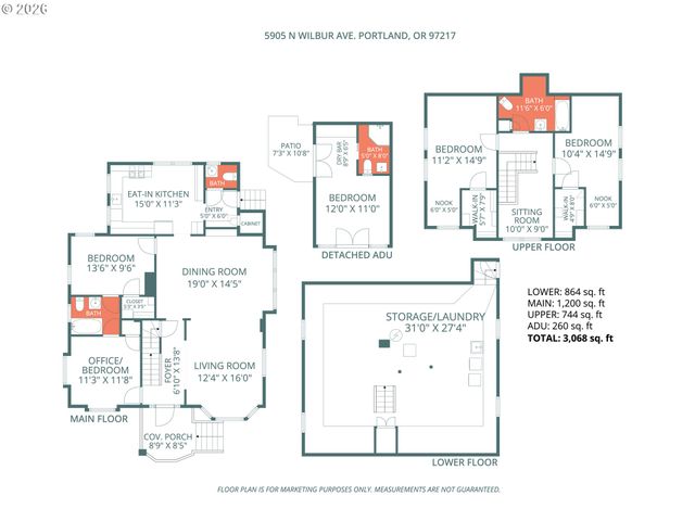 5905 N WILBUR Ave, Portland, OR 97217