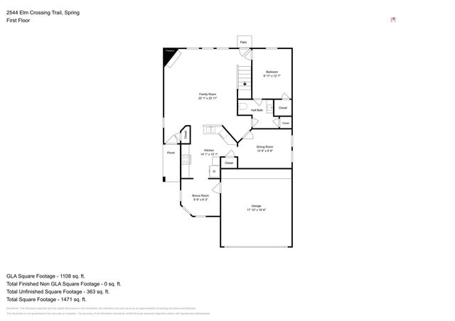 2544 Elm Crossing Trail, Spring, TX 77386