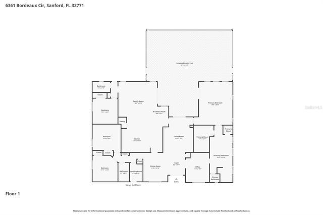 6361 BORDEAUX CIRCLE, Sanford, FL 32771