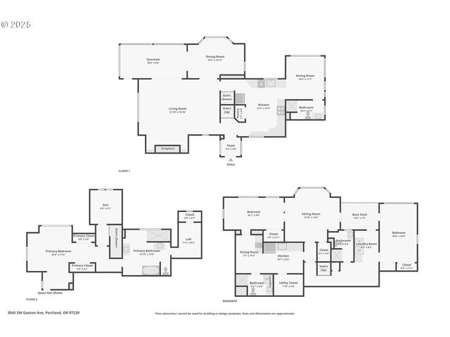 3045 Sw GASTON Ave, Portland, OR 97239