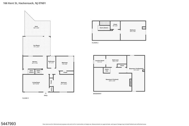 166 Kent St, Hackensack City, NJ 07601
