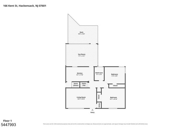 166 Kent St, Hackensack City, NJ 07601