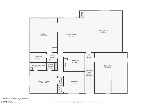 3505 West Bonanza Road, Las Vegas, NV 89107