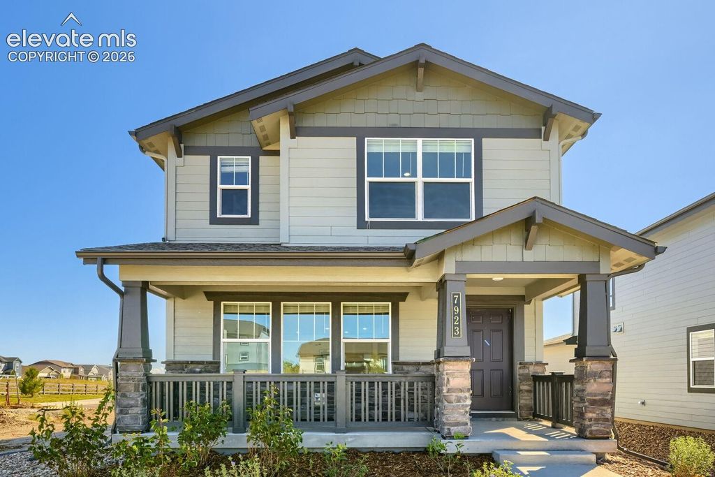 7923 Mounted Ranger Drive, Colorado Springs, CO 80908 — exterior