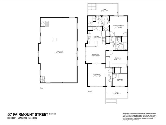 57 Fairmount St A, Boston, MA 02124