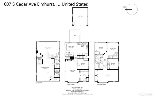 607 S Cedar Avenue, Elmhurst, IL 60126