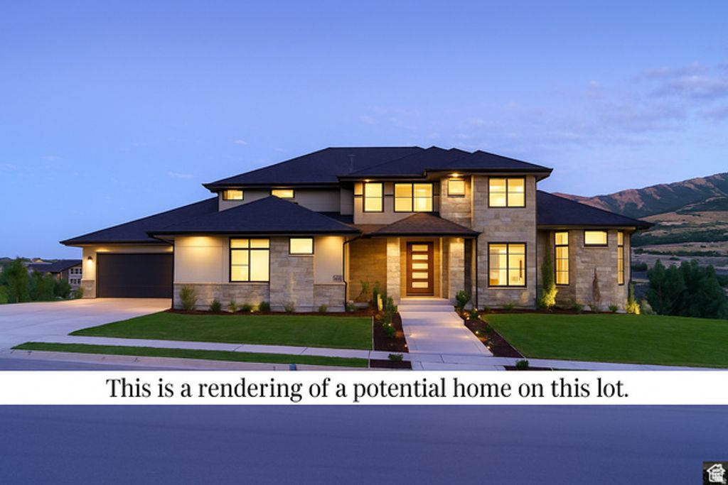 6745 N DE MOISY PEAK DR, Mountain Green, UT 84050 — exterior