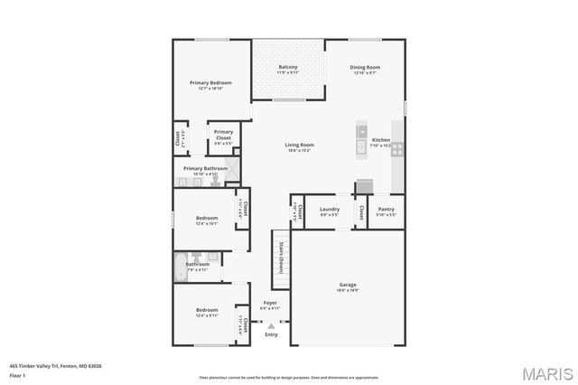 465 Timber Valley Trail, Fenton, MO 63026