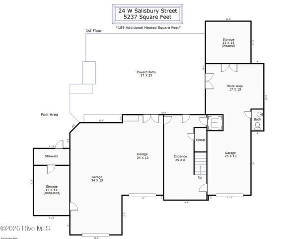 24 W Salisbury Street, Wrightsville Beach, NC 28480