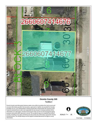 219 S MAPLE AVENUE, Oconto Falls, WI 54154