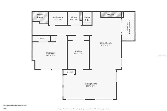 548 S OSCEOLA AVENUE, Orlando, FL 32801