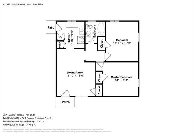 1332 Eubanks Avenue Unit 1, Atlanta, GA 30344