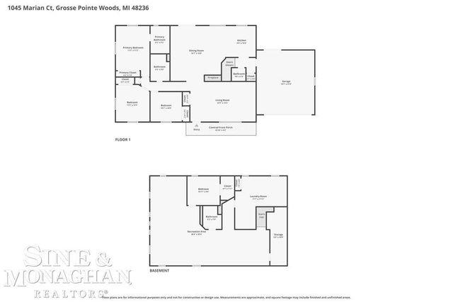 1045 Marian Court, Grosse Pointe Woods, MI 48236